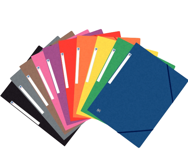 Sammelmappe mit Gummiband, Karton, A4